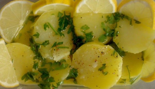 Recette Salade de Pommes de Terre au Citron
