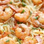 Recette Spaghetti aux Crevettes