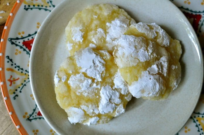 Recette Biscuits Craquelés au Citron